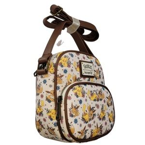Loungefly Pikachu and Eevee crossbody bag